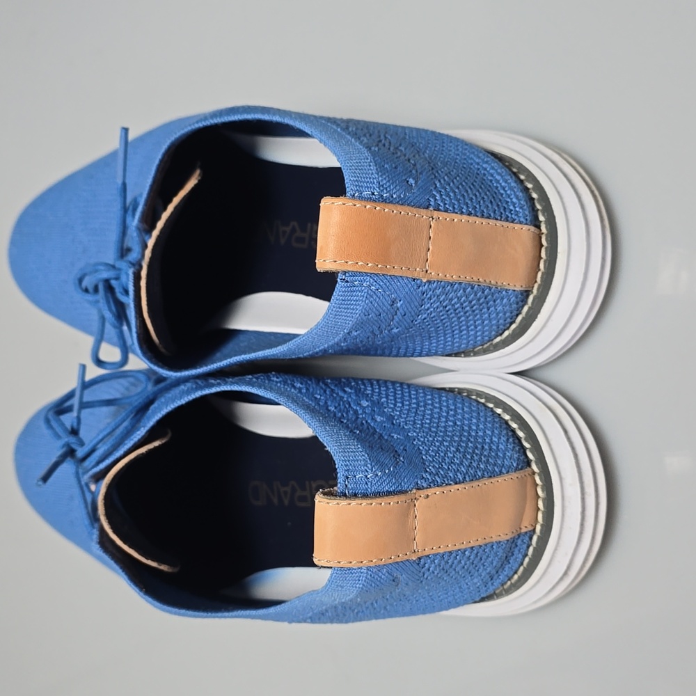 Cole Haan ØriginalGrand Stitchlite Wingtip Oxford  Pacific Blue Men's Size 13M - Picture 5 of 17